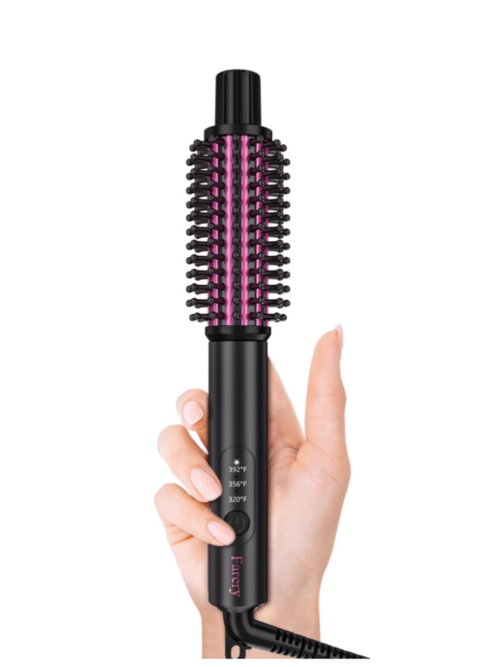 Travel Mini Pro 1” Thermal Curling Iron for Short Hair 3-Temperature Settings